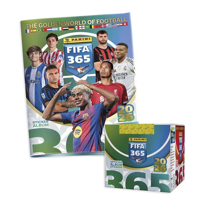 Troco Cromos FIFA 365 26 Panini – Completa a tua coleção!