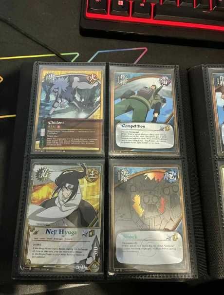 Lote Cartas Naruto ccg