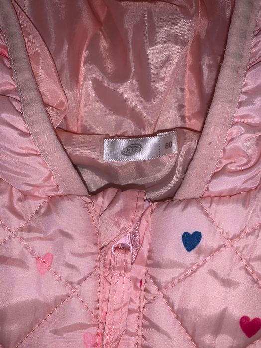 Куртка 80 розмір 4 шт для дівчинки