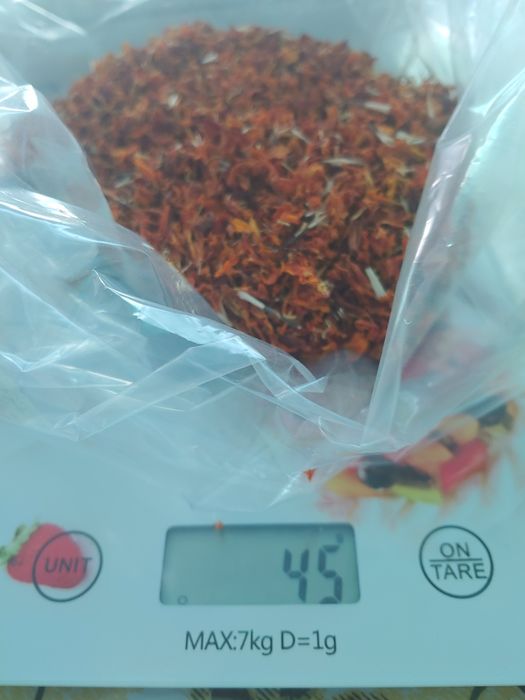 Продам сушенi  соцветие чорнобривцi