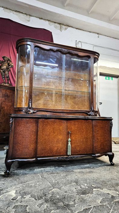 Stara Piękna -Witryna -Komoda -szafka  Konkretna Dwuczęściowa