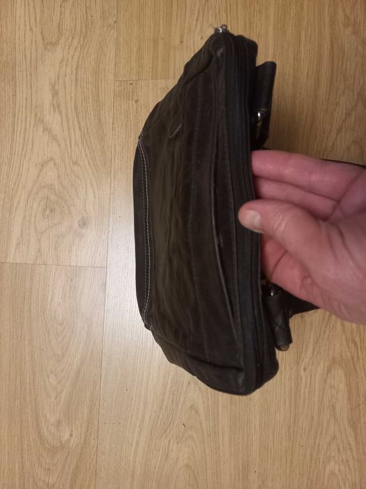 Мужская кожаная сумка - планшет ROWALLAN.