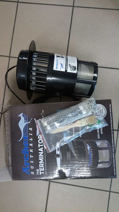Lampa / pułapka na komary insekty Terminator Archer NOWA - SKUTECZNA