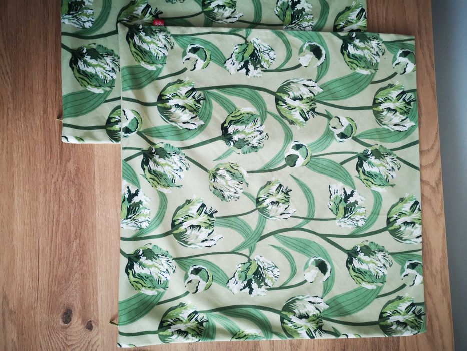 2sztx15zl Home&you nowe poszewki zielony tulipan 45x45cm-sprzedam!