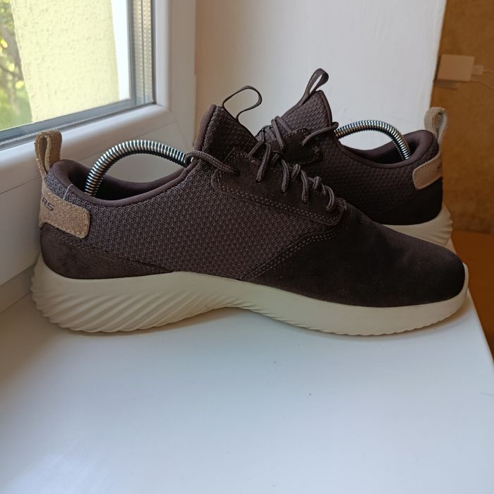 Замшеві кросівки Skechers Bounder-Skichr р. 43. Оригінал