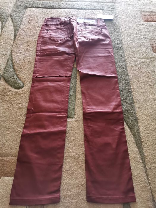 Spodnie damskie skóra