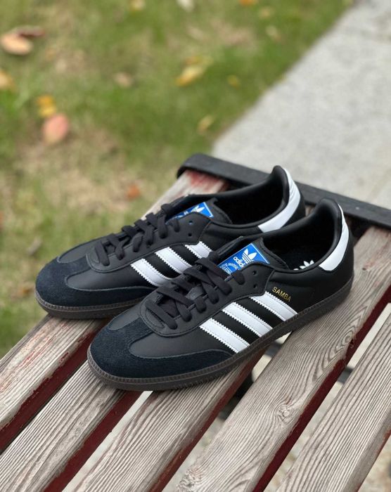czarne adidas SAMBA buty dla pary oryginalne sneakersy R.38