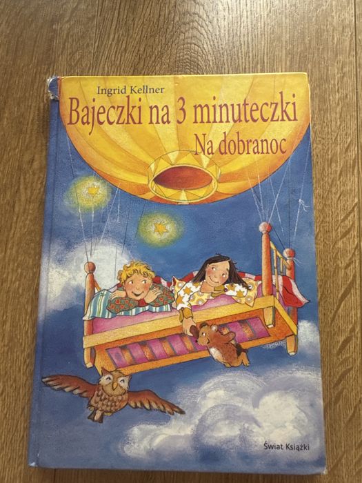 Bajeczki na dobranoc 3 minuteczki ksiazka dla dzieci