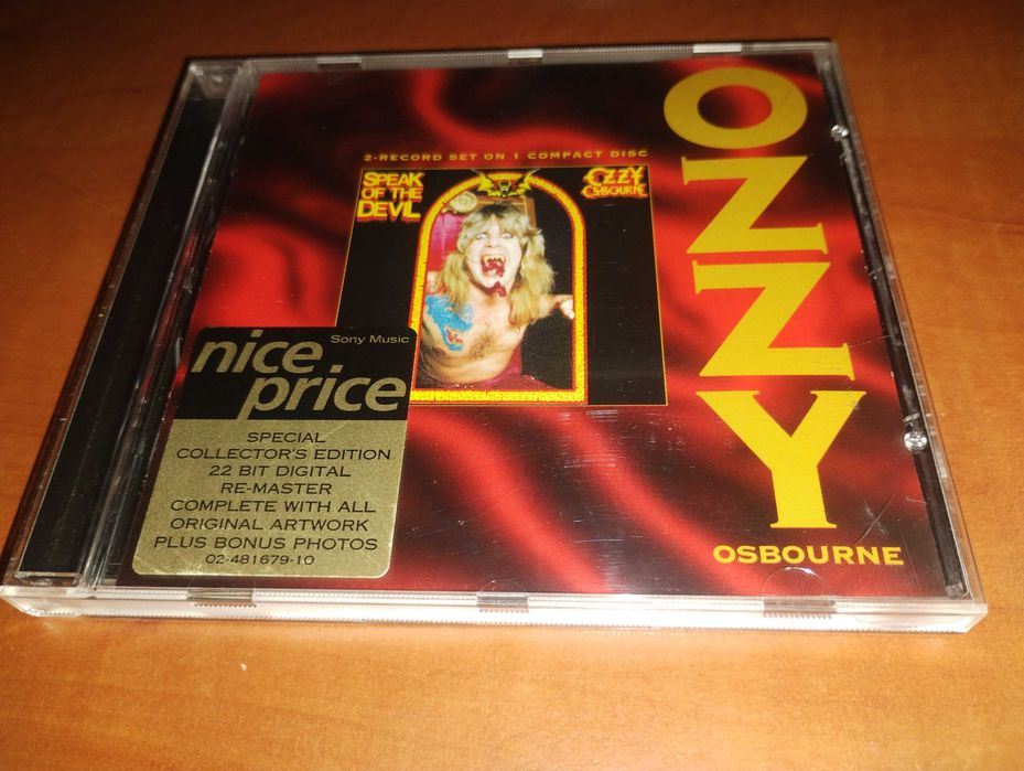 Ozzy Ossbourne Spear of the devil CD