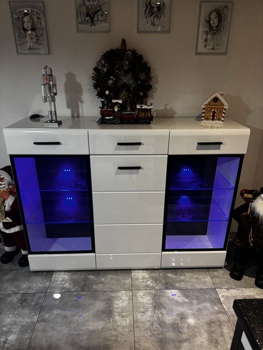 Komoda Biała połysk promocja -polski producent