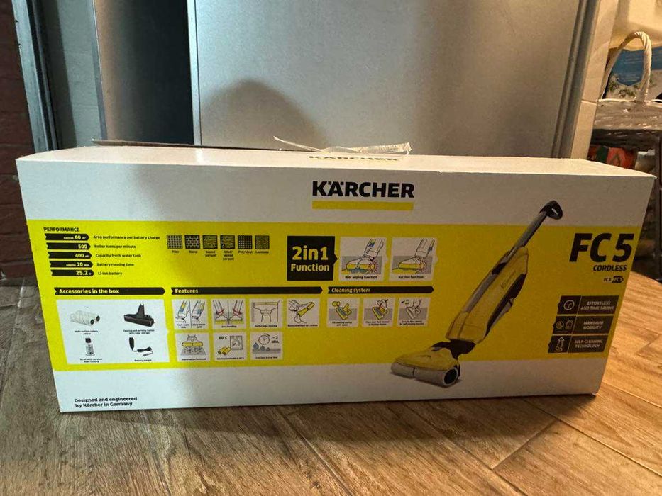 Mop elektryczny KARCHER FC 5 Bezprzewodowy