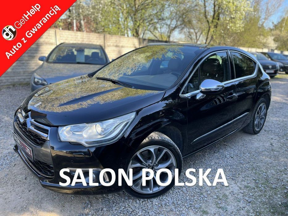 Citroën DS4 1.6 Salon Polska LED Skóry Xenon Navi Alu Stan BDB Bez Rdzy Bezwypad