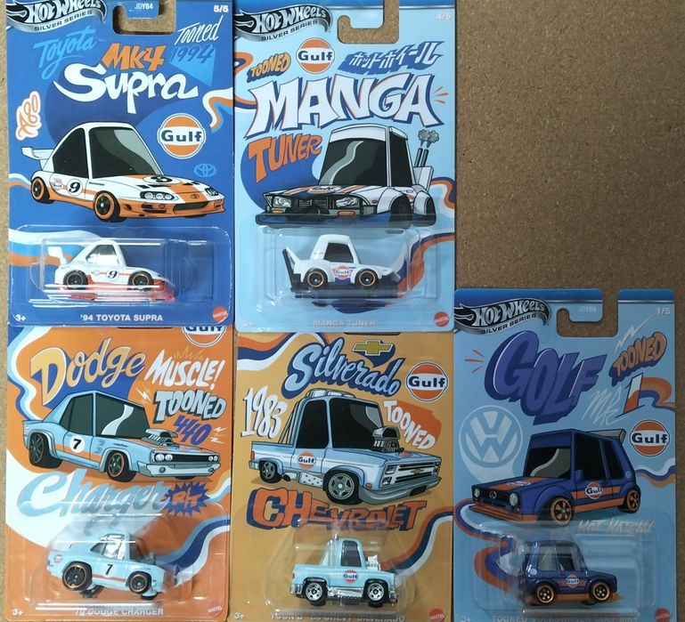 Set hot wheels tooned