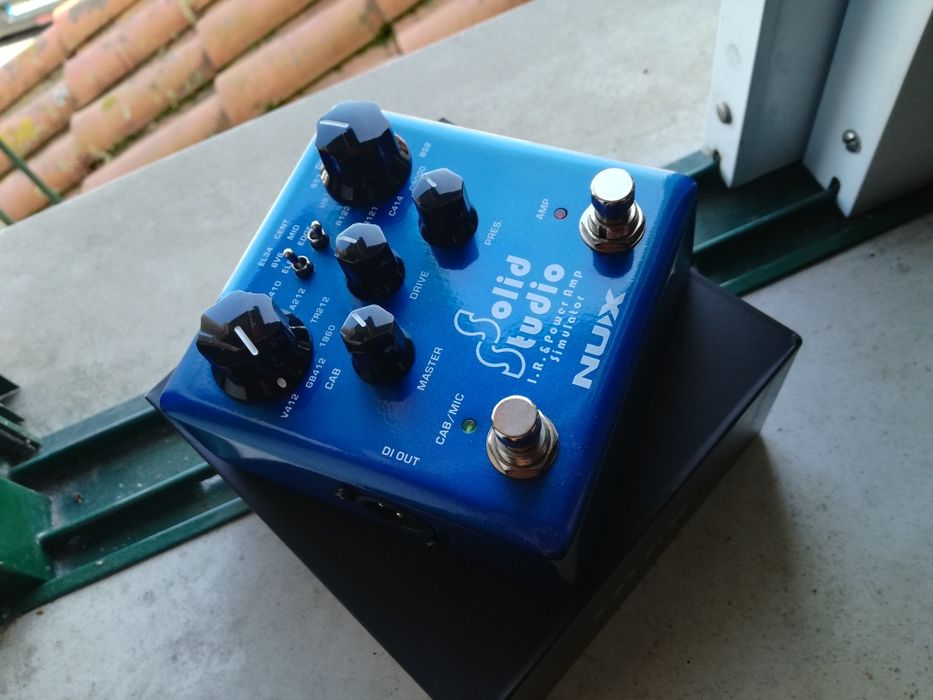 Simulador IR/Poweramp Nux Solid Studio Marinha Grande • OLX Portugal