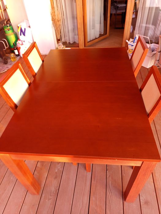 Stół+4 Krzesła 140x90