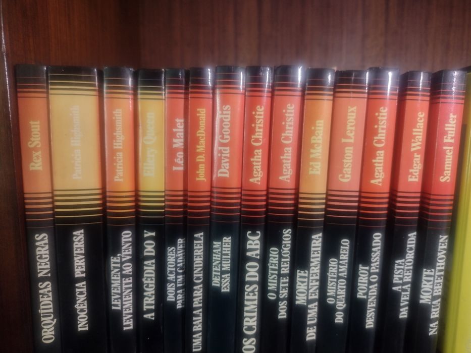 Coleção livros políciais