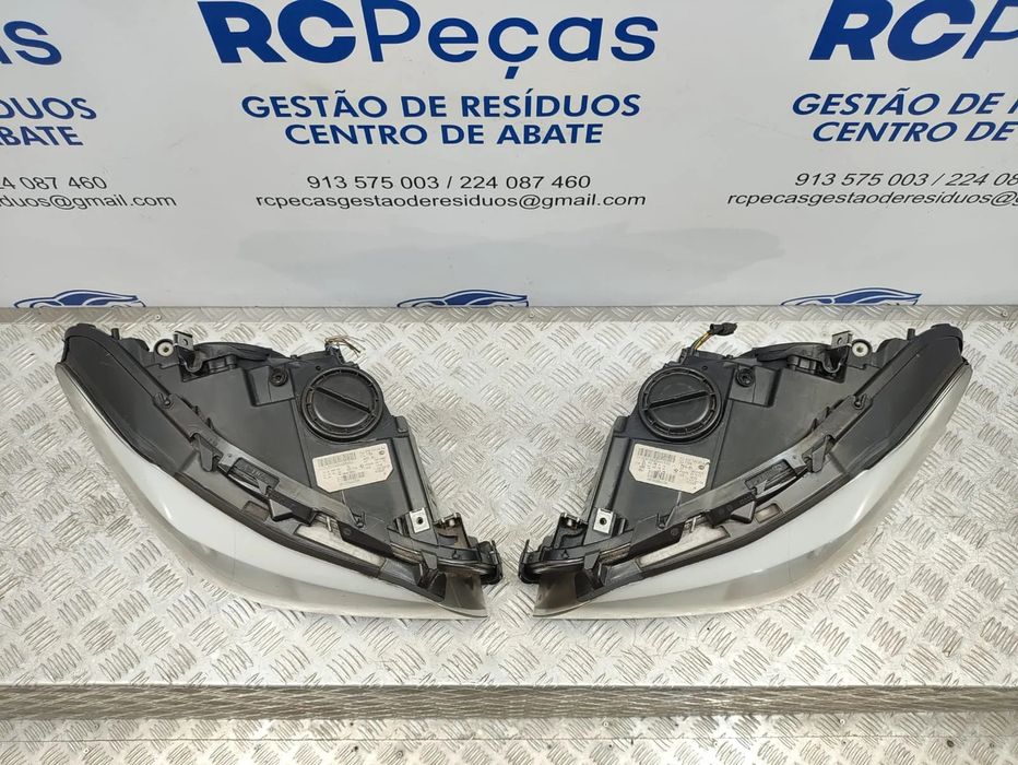Conjunto Oticas Farois Frontal Frente Esquerda Halogenio Original BMW