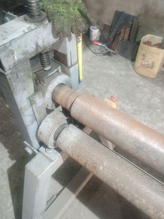 Трьохвальцевий станок, листогиб