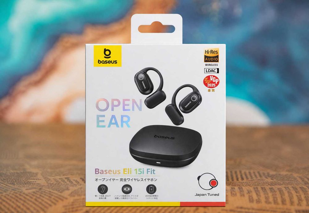 ‼️Спортивні наушники Baseus Eli 15i Fit/MF1 Hi-Res LDAC, ANC, Мультипоінт| Open-Ear Навушники бездротові Bluetooth 5.4 комфортні