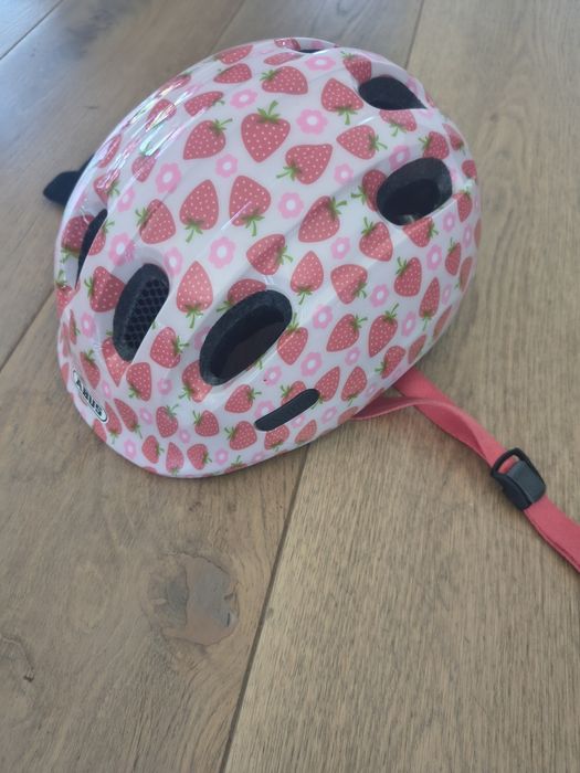 Kask dziecięcy abus smiley 2.0 LED  rozmiar 50-55
