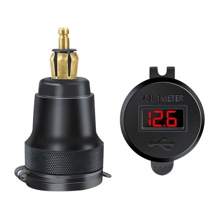 Adaptador carregador isqueiro duplo rápido BMW