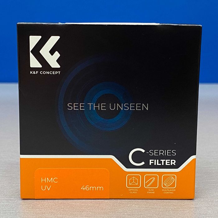 K&F Concept UV Slim 46mm (Filtro UV) - SELADO
