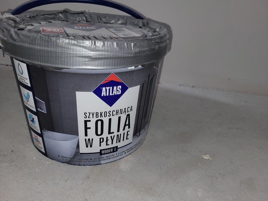 Hydroizolacja szybkoschnąca Atlas Woder E 15 kg