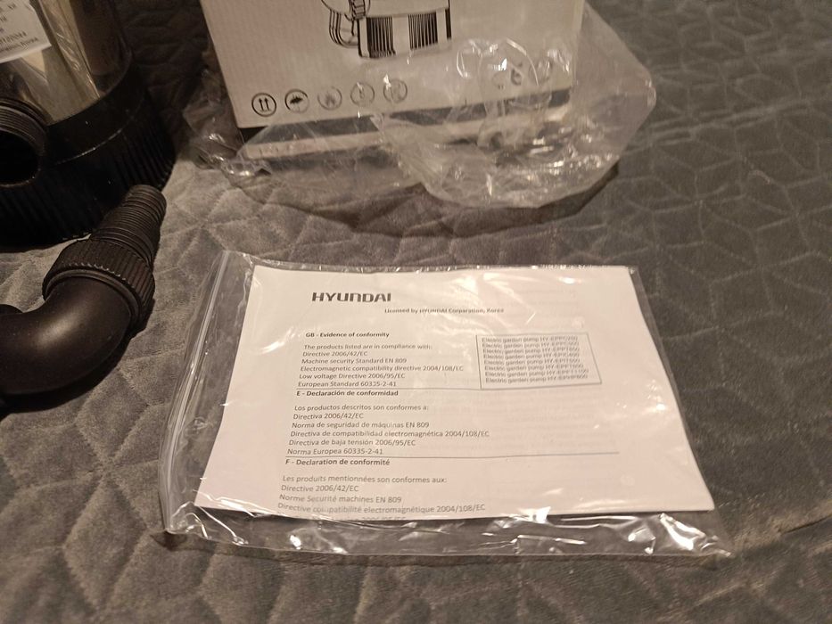 Hyundai Hy-Ephp800 pompa do wody inox nowa