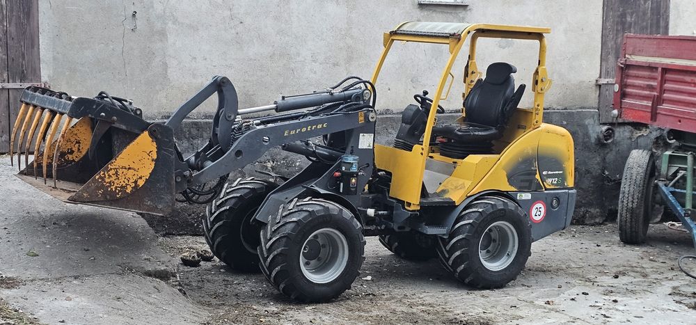 Nie Weidemann 4cyl.Eurotrac W12S miniładowarka ładowarka schaffer