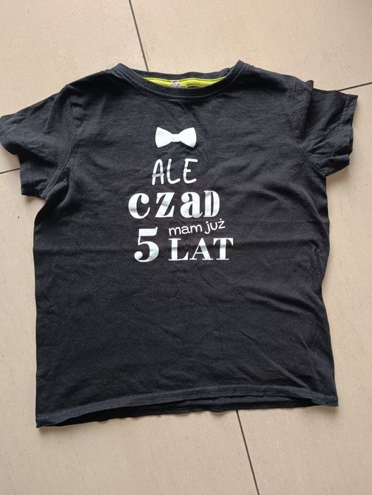 Koszulka 5 lat na urodziny