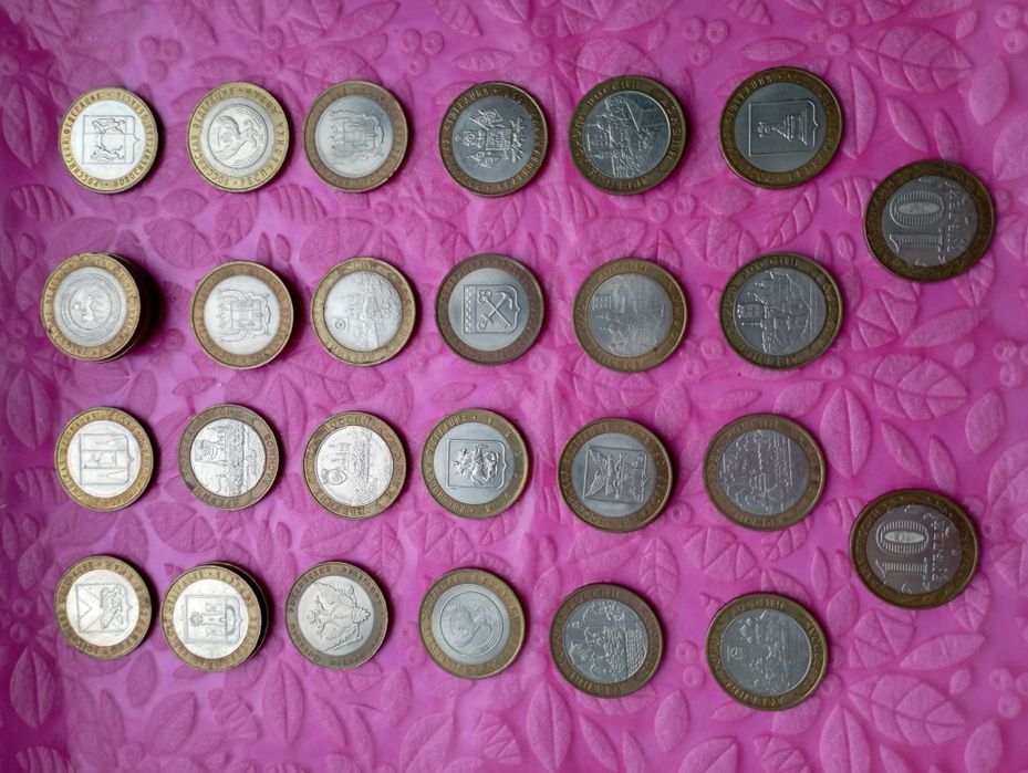 Коллекція монет СРСР, України, іноземні, росії різних часів та номінал
