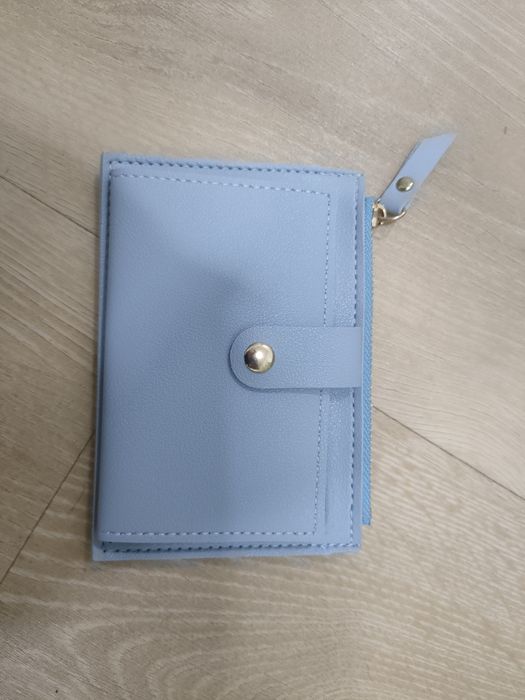 Portfel damski jasnoniebieski