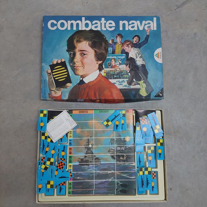 Combate Naval - Jogos de Mesa Vintage