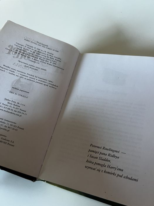 #522 Harry Potter i Czara Ognia