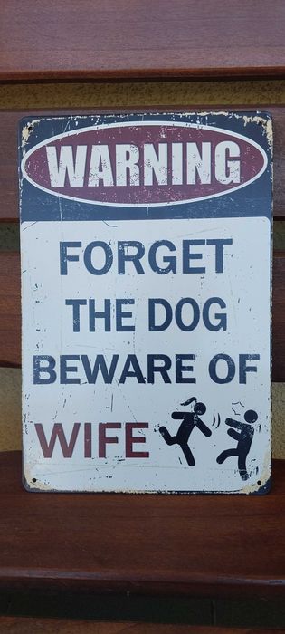 Tabliczka metalowa vintage 20cm x 30cm