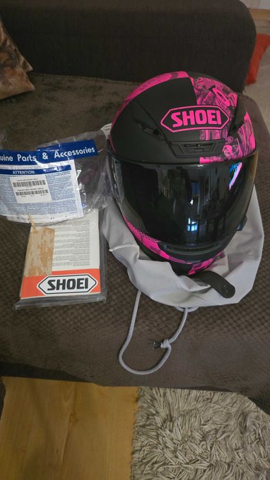 Capacete Shoei NXR Boogaloo Tc7 Matt Black Pink - S