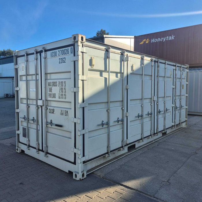 Kontener 20' FSA Full Side Access – po jednej podróży (One Way)