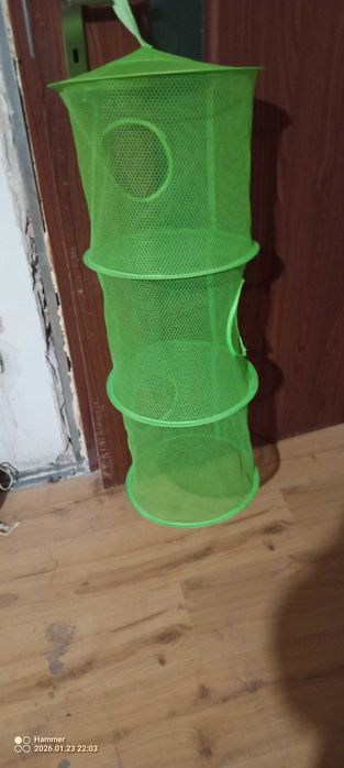 kosz wiszący składany