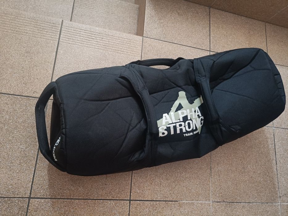 Alpha strong. Worek do cwiczeń. Worek treningowy. Worek na piasek. San