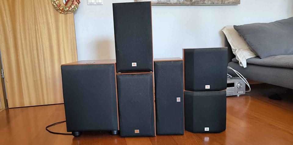 Colunas JBL Home Cinema 5.1