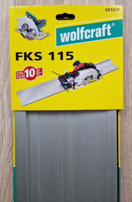 Prowadnica Wolfcraft do ręcznych pilarek tarczowych
