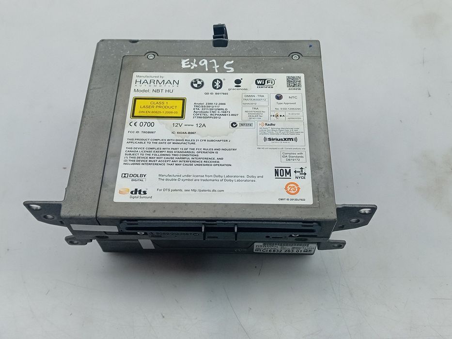 Rádio / auto-rádio BMW X5 (F15, F85)