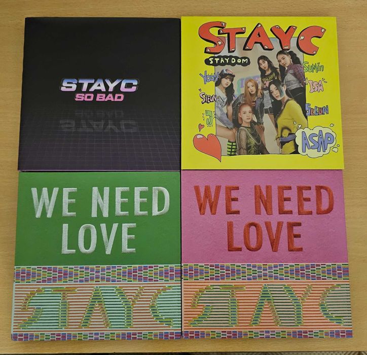 Álbuns STAYC - SO BAD a Teddy Bear