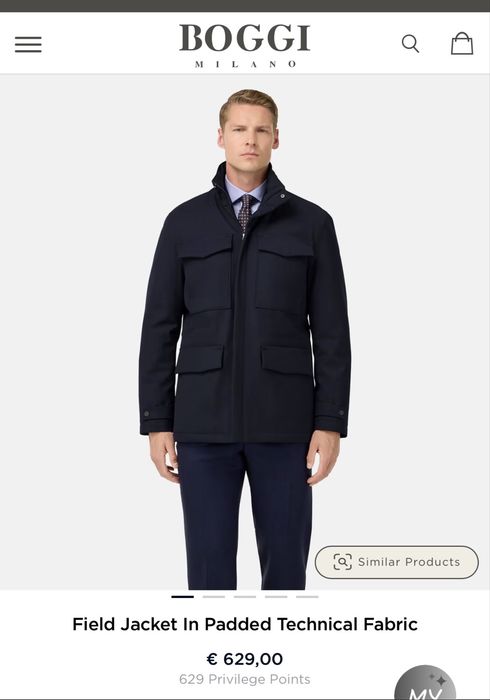 Boggi fay zegna куртка шерсть