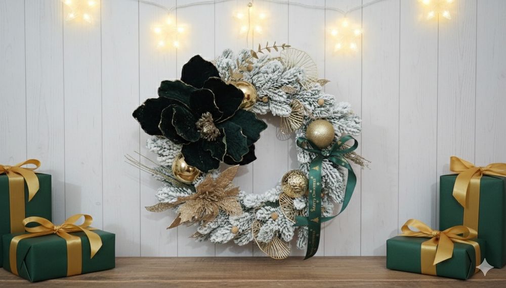 Шикарный Новогодний Венок | Готовый Подарок и Декор