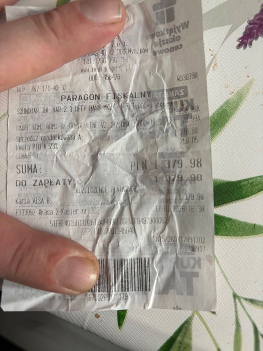 Soundbar JBL BAR BASE Mk2