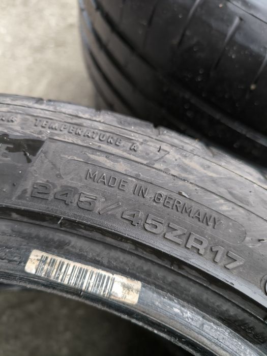 Opony letnie 245/45 R17 Dunlop