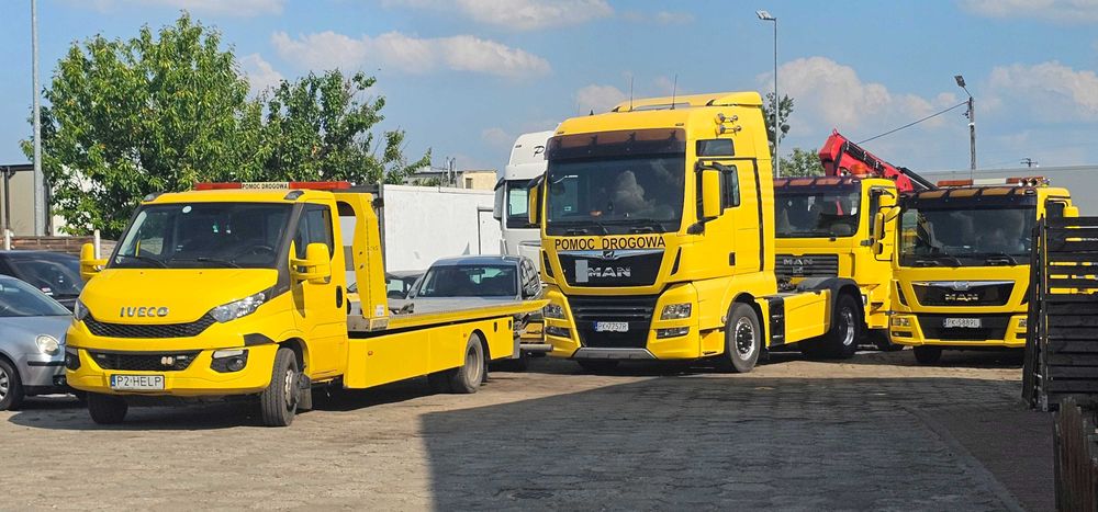 Assistance24h.eu POMOC DROGOWA Kalisz Laweta z OC Holownik TIR HDS