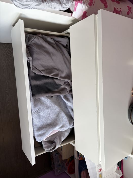Komoda biala malm ikea