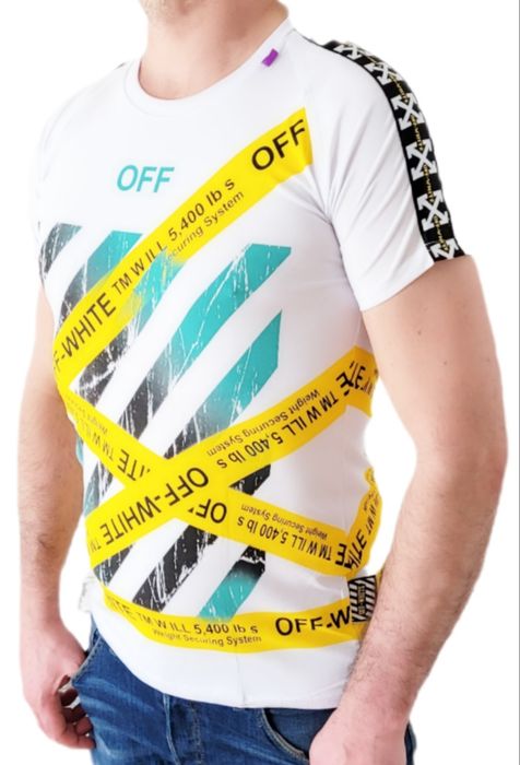 Koszulka OFF-WHITE  T-shirt męski  S-XXL